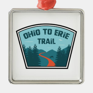 Ornamento De Metal Ohio To Erie Trail