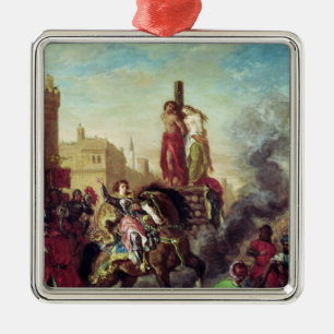 Ornamento De Metal Olinda e Sophronia no Pyre