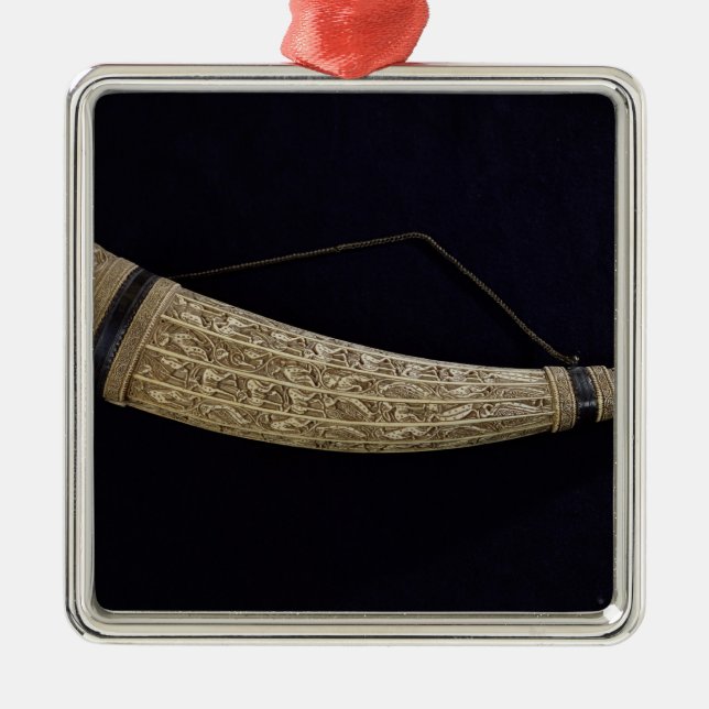 Ornamento De Metal Oliphant de St. Hubert (Frente)