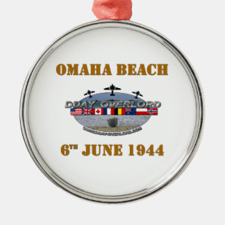 Ornamento De Metal Omaha Beach 6th June 1944