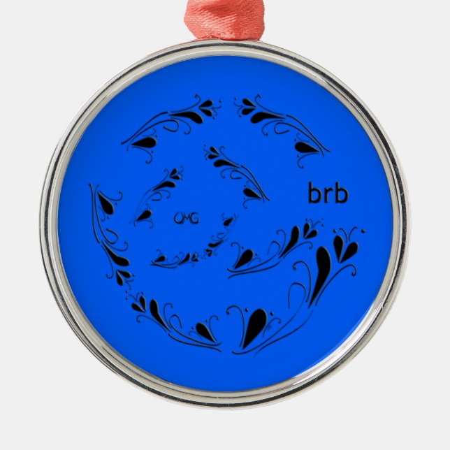 ORNAMENTO DE METAL OMG! (Frente)