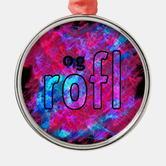 ORNAMENTO DE METAL OMG! (Frente)