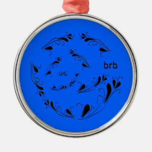 Ornamento De Metal OMG! brb