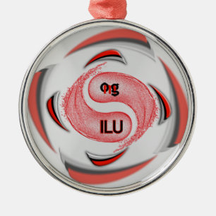 Ornamento De Metal OMG! ilu