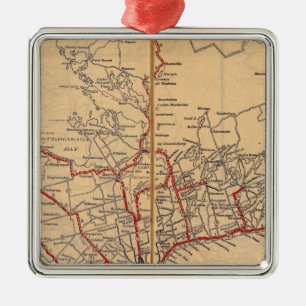 Ornamento De Metal Ontário 3