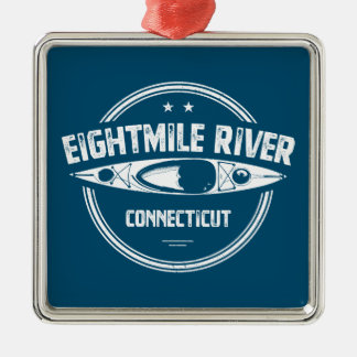 Ornamento De Metal Onze River Connecticut Kayaking
