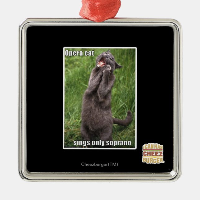 Ornamento De Metal Ópera (Frente)