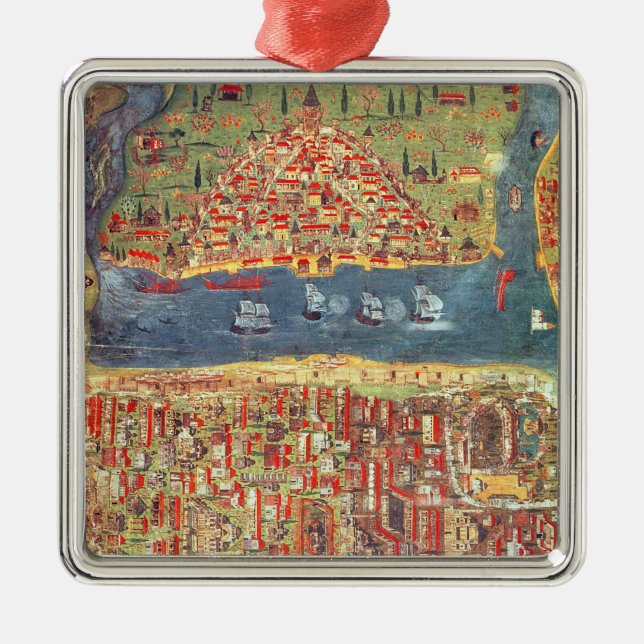 Ornamento De Metal Opinião de IUK T.5964 de Istambul (Frente)