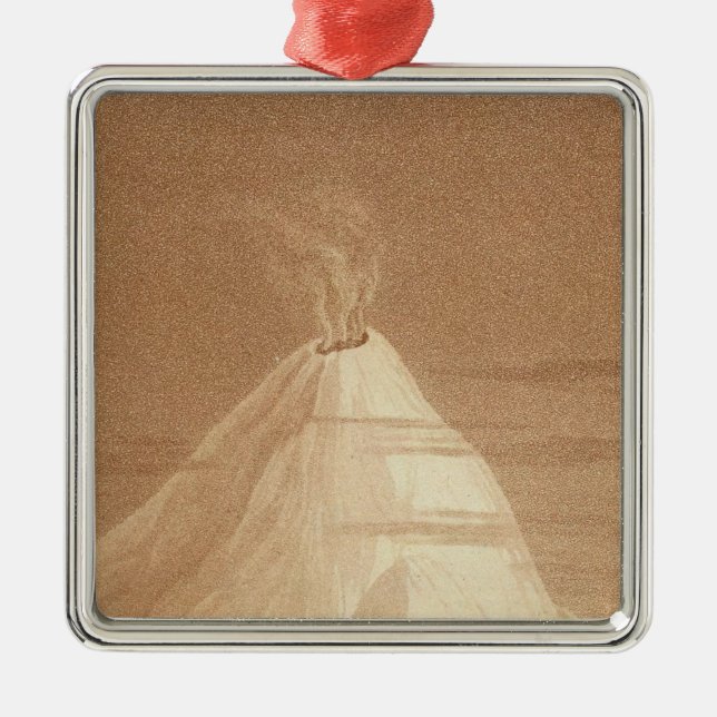 Ornamento De Metal Opinião de México de Orizaba (Frente)