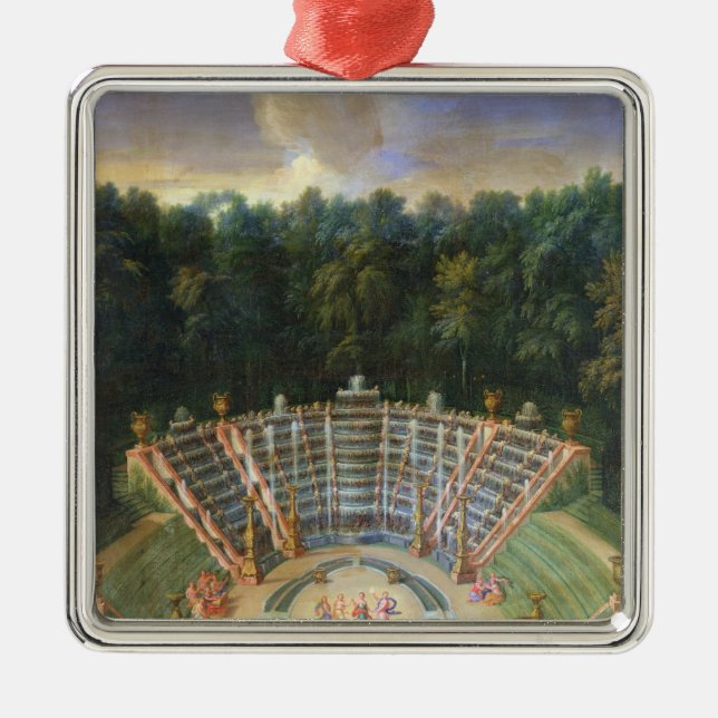 Ornamento De Metal Opinião o Salle de Bal (Frente)