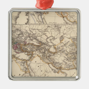 Ornamento De Metal Orbis terrarum regni Persici tempore