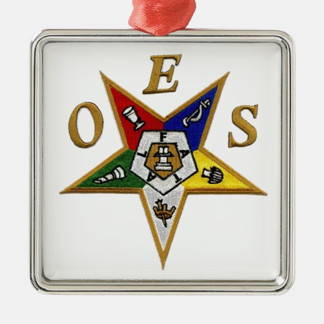 Ornamento De Metal ORDEM da ESTRELA ORIENTAL (Frente)