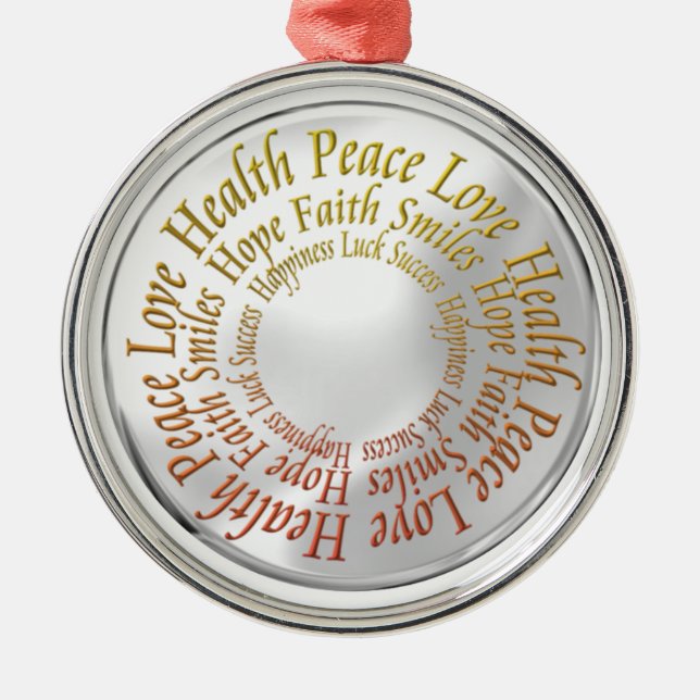 Ornamento De Metal ornament2 (Frente)