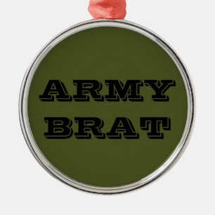 Ornamento De Metal Ornament Air Force Brat