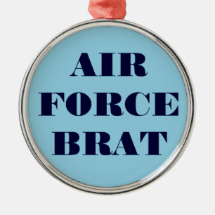 Ornamento De Metal Ornament Air Force Brat