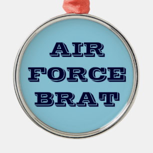 Ornamento De Metal Ornament Air Force Brat