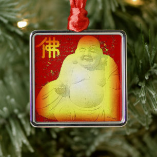 Ornamento De Metal Ornament Buddha