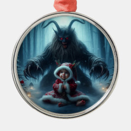 Ornamento De Metal Ornament Krampus de Natal