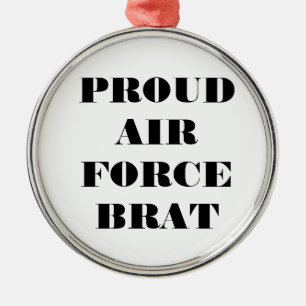 Ornamento De Metal Ornament Orud Air Force Brat