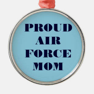 Ornamento De Metal Ornament Orud Air Force Mãe