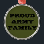 Ornamento De Metal Ornament Orud Army Family<br><div class="desc">Ornament Orud Army Family</div>