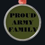 Ornamento De Metal Ornament Orud Army Family<br><div class="desc">Ornament Orud Army Family</div>