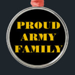 Ornamento De Metal Ornament Orud Army Family<br><div class="desc">Ornament Orud Army Family</div>