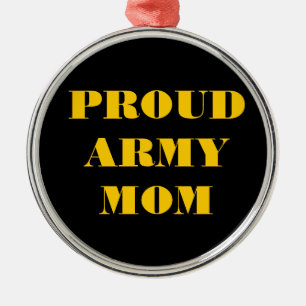 Ornamento De Metal Ornament Orud Army Mãe