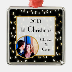 Ornamento De Metal Ornament Personalizado Brilhante Luzes de Verão