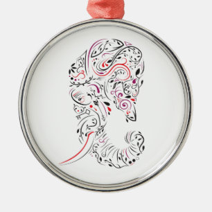 Ornamento De Metal ornamentado elefante