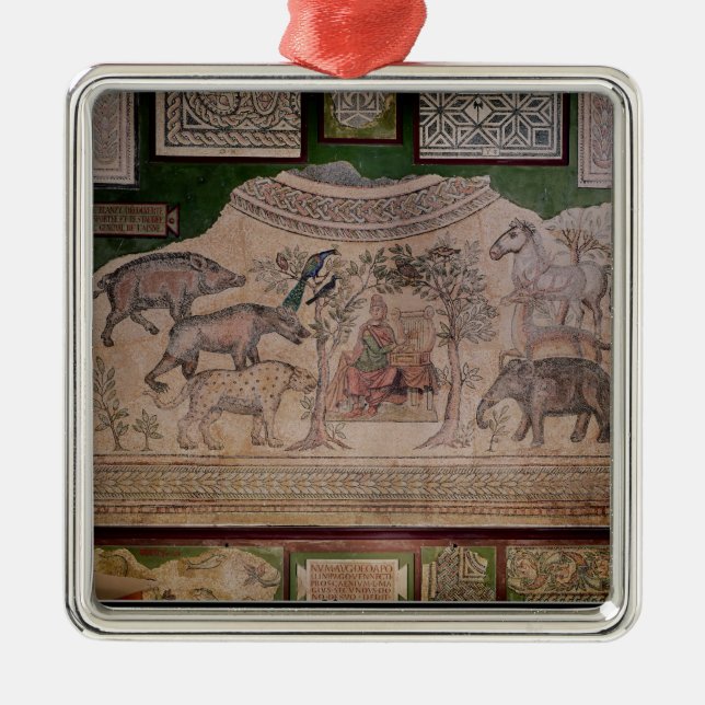 Ornamento De Metal Orpheus que encanta os animais (Frente)