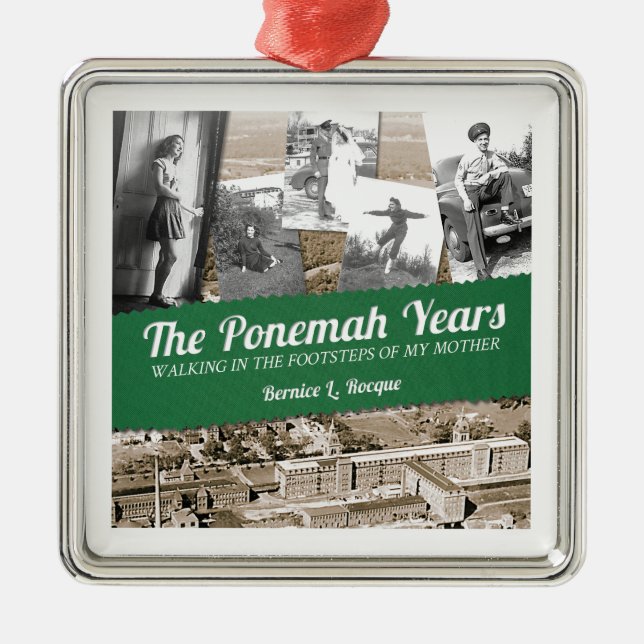 Ornamento De Metal Os Anos Ponemah... (Frente)