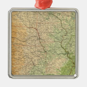 Ornamento De Metal Os Estados Unidos compostos