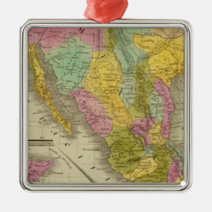 Ornamento De Metal Os Estados Unidos de México