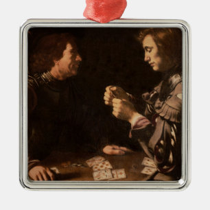 Ornamento De Metal Os jogadores