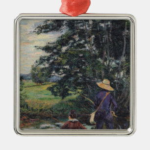 Ornamento De Metal Os pescadores, c.1885