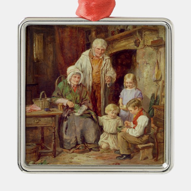 Ornamento De Metal Os principiantes (Frente)