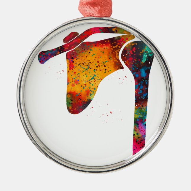 Ornamento De Metal Ossos do Ombro (Frente)