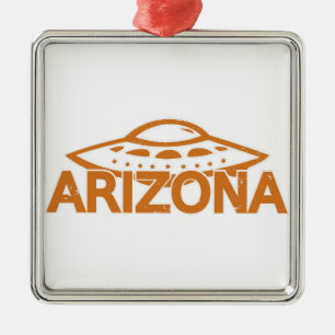 Ornamento De Metal OVNI de arizona