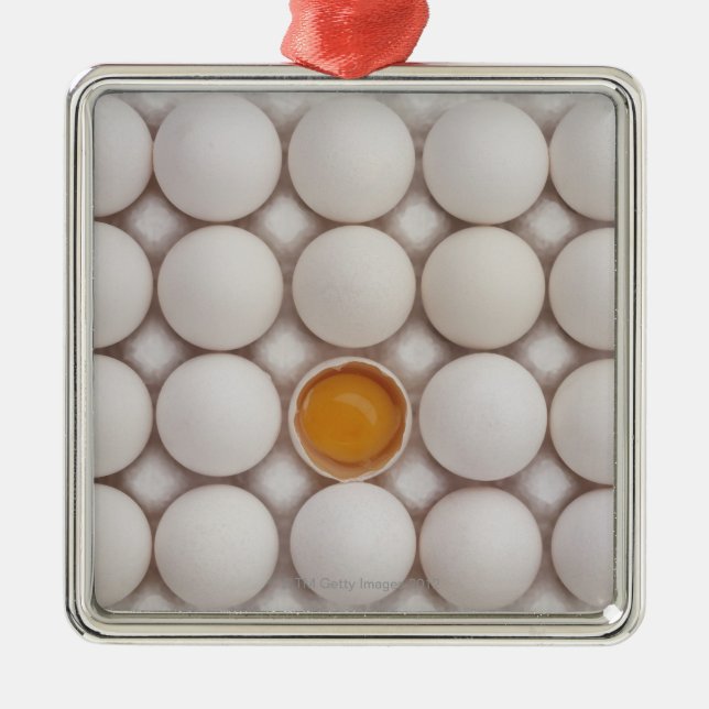 Ornamento De Metal Ovos (Frente)