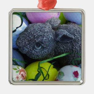 Ornamento De Metal Ovos de Páscoa, Bolas de Golfe de Coelho