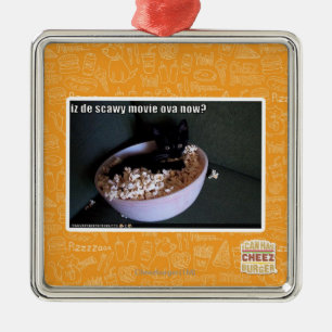 Ornamento De Metal Óvulos scawy do filme de Iz de agora?