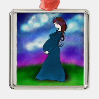 Ornamento De Metal "Paciência "