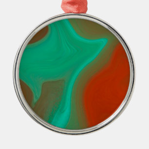 Ornamento De Metal padrão abstrato