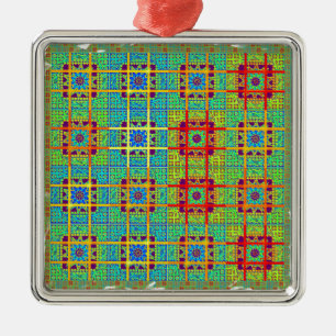 Ornamento De Metal Padrão tribal étnico.jpg