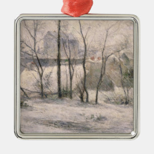 Ornamento De Metal Paisagem do inverno, 1879