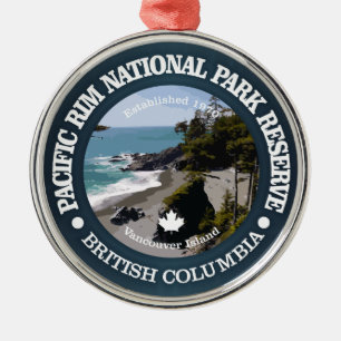 Ornamento De Metal Países da costa do Pacífico NPR