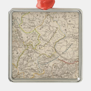 Ornamento De Metal Países do Sul do Danúbio