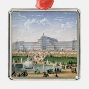 Ornamento De Metal Palácio de cristal, Sydenham, c.1862 (litho da