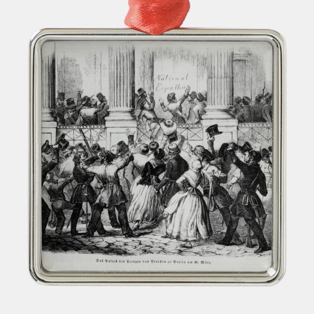 Ornamento De Metal Palácio dos príncipes de Prússia em Berlim (Frente)